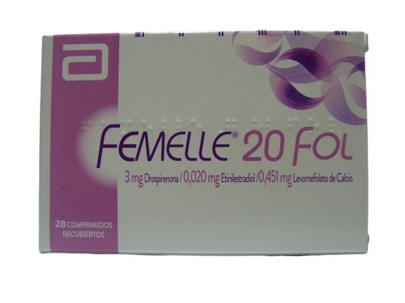 FEMELLE 20 FOL X 28 COMPRIMIDOS RECUBIERTOS