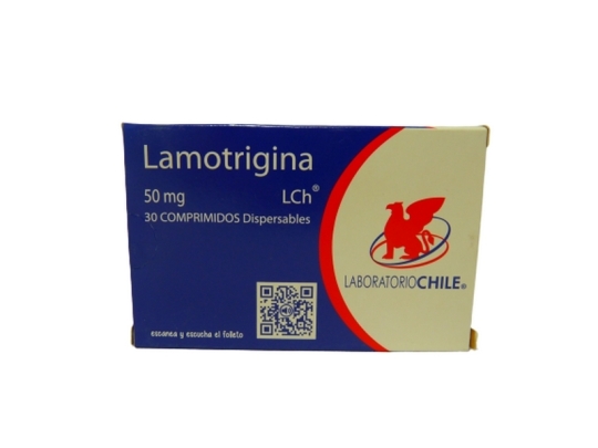 LAMOTRIGINA 50MG X 30 COMPRIMIDOS