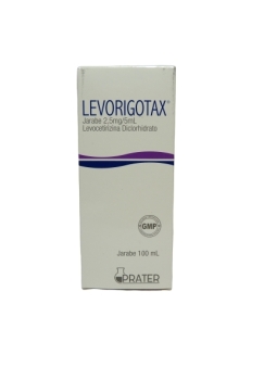 LEVORIGOTAX JARABE 2.5MG 100ML X100