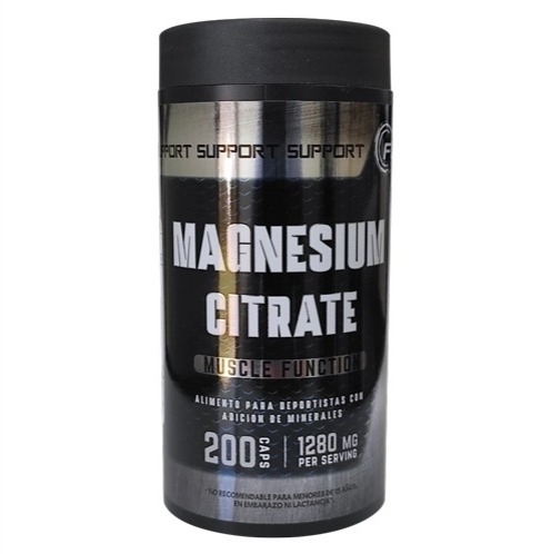 FNL CITRATO DE MAGNESIO X 200 CAPSULAS 