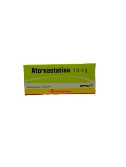 ATORVASTATINA 10 MG  X 30 COMPRIMIDOS