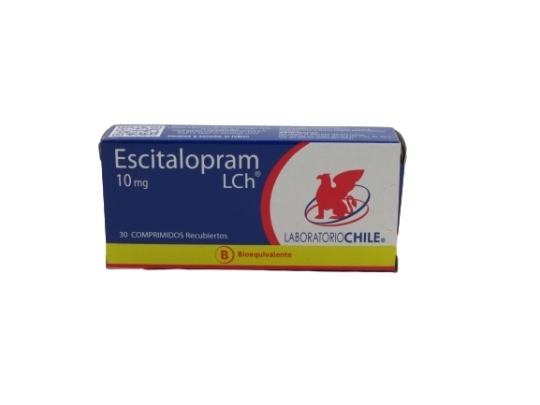 ESCITALOPRAM 10 MG X 30 COMPRIMIDOS RECUBIERTOS