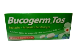 BUCOGERM TOS 10 X10 COMPRIMIDOS