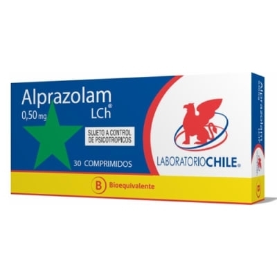 ALPRAZOLAM 0.5 MG X 30 COMPRIMIDOS