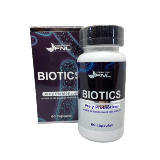 FNL BIOTICS PREBIOTICOS Y PROBIÓTICOS 14 CEPAS X 60 CAPSULAS 