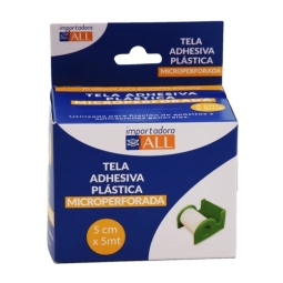 Tela Adh. Plastica Microperf 5Cm X 5Mt | tela plástica 5cm