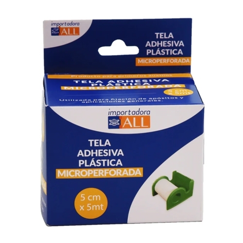 TELA ADH. PLASTICA MICROPERF 5cm X 5mt