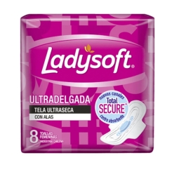 LADYSOFT ULTRA DELGADA ULTRASECA X8