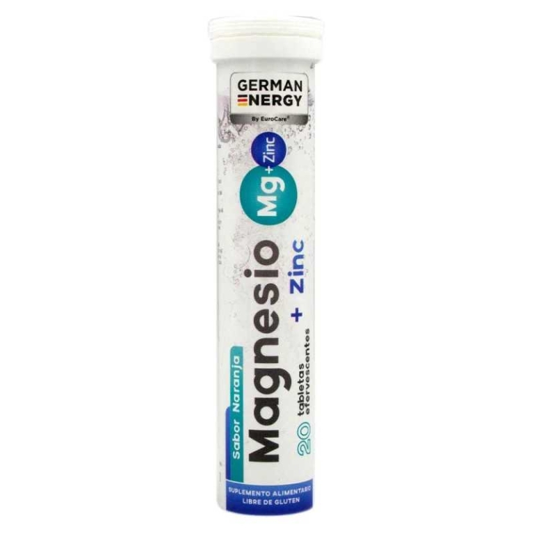 MAGNESIO + ZINC TABLETA EFERVESCENTE X20 TABLETAS