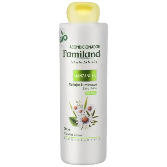 FAMILAND ACONDICIONADOR MANZANILLA SIN SAL X 750ML