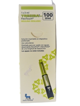 TRESIBA 100UI/ML 3ml X 1 FRASCO AMPOLLA 