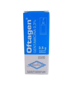 Oftagen 0.3% Unguento Oftalmico X 3.5G | oftagen ungüento 3.5g