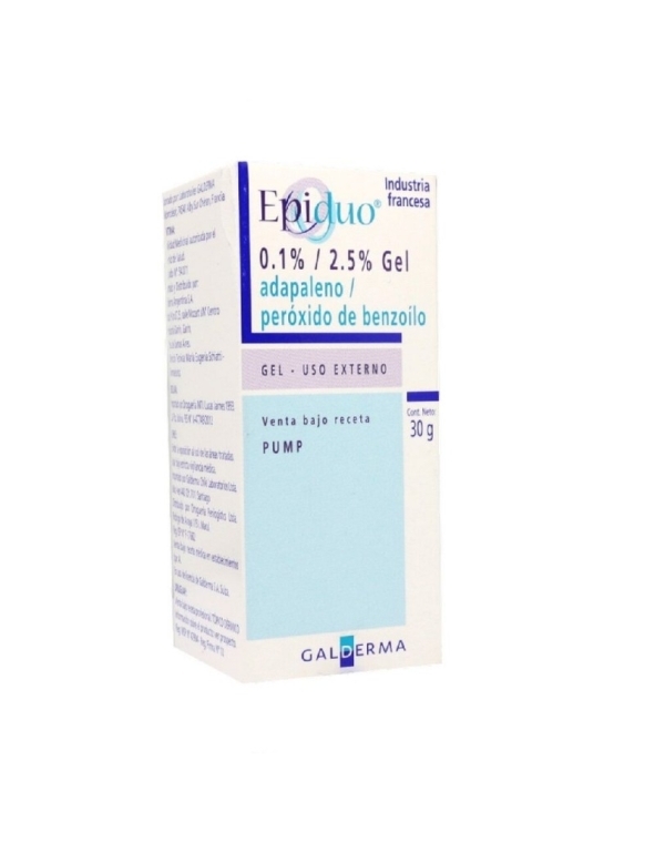 EPIDUO PUMP 0.1%/2.5% GEL X30G