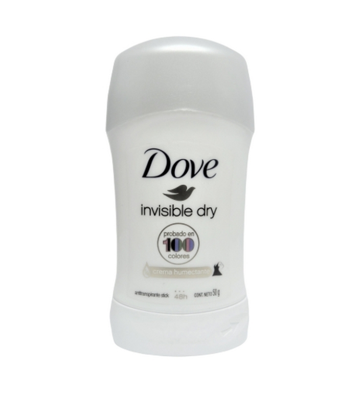 DOVE DESODORANTE MUJER BARRA INVISIBLE DRY 50G