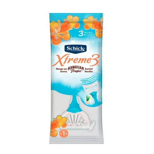 SCHICK XTREME3 MUJER X 1