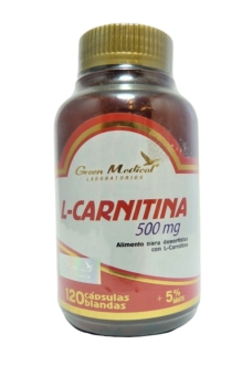 L-CARNITINA GEEN MED 500MG X 120CAP