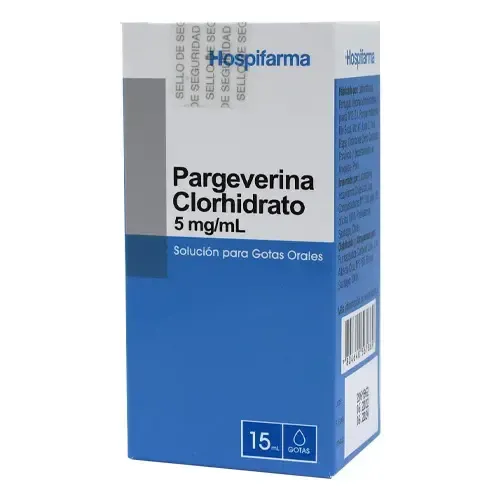 PARGEVERINA 5 MG / ML GOTAS X 15ML