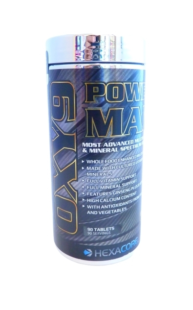 HEXACORE OXY 9 POWER MAN 90 TABLETAS 