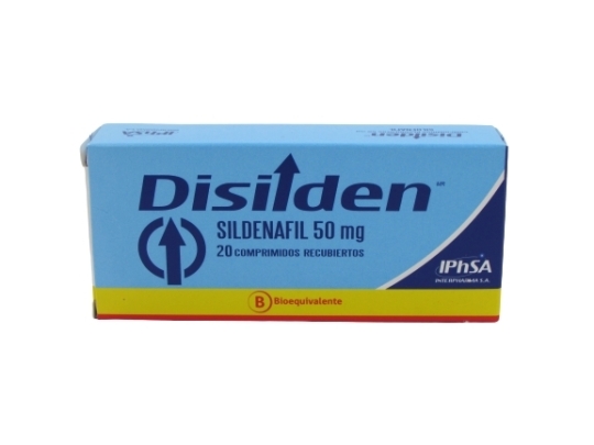 DISILDEN 50 MG X 20 COMPRIMIDOS RECUBIERTOS