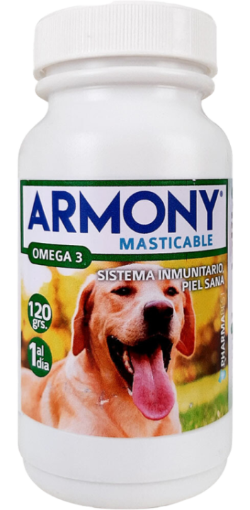 ARMONY OMEGA 3 120g X 30 COMPRIMIDOS MASTICABLES
