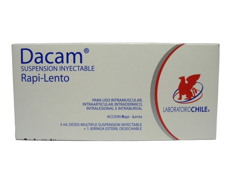 DACAM RAPI-LENTO YECTABLE X 1 JERINGA