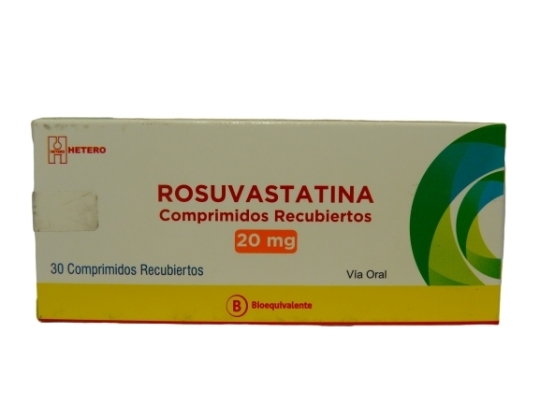 ROSUVASTATINA CALCICA 20MG X 30 COMPRIMIDOS