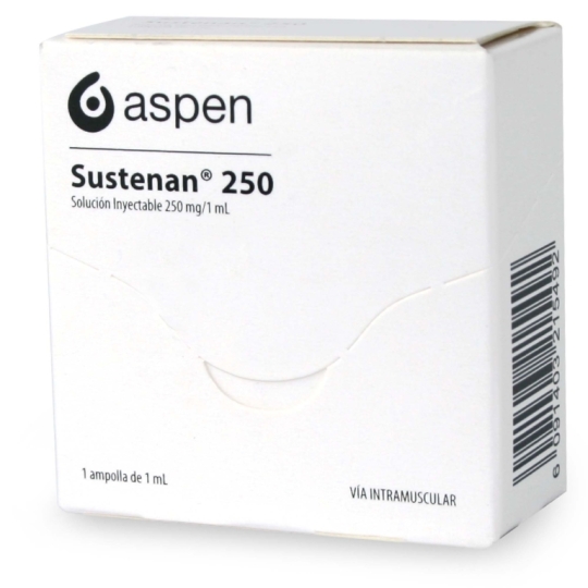 SUSTENAN 250 MG AMPOLLA X 1 ML