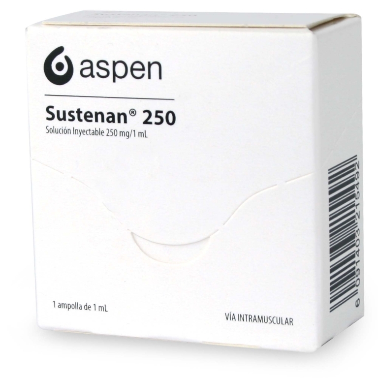 SUSTENAN 250 MG AMPOLLA X 1 ML