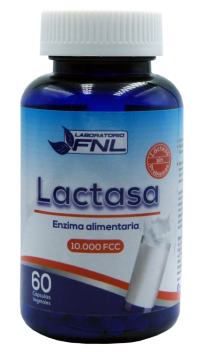 LACTASA 10.000FCC X 60 CAPSULAS