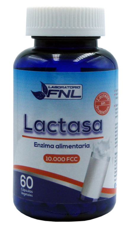 LACTASA 10.000FCC X 60 CAPSULAS