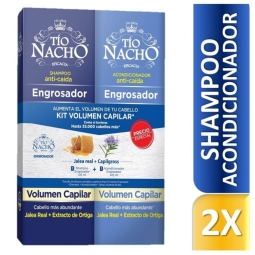 Tio Nacho Shampoo Engrosador + Acondicionador Engrosador | tio nacho engrosador 2un