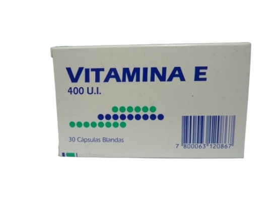 VITAMINA E 400UI X 30 CAP