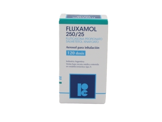 FLUXAMOL HFA 250/50 X 120 DOSIS