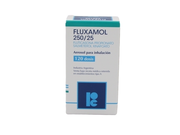 FLUXAMOL HFA 250/50 X 120 DOSIS