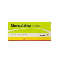 Atorvastatina 40 Mg  X 30 Comprimidos | atorvastatina 40mg