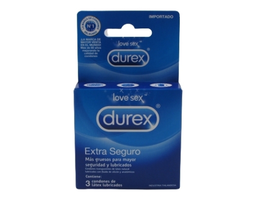 DUREX EXTRA SEGURO X3