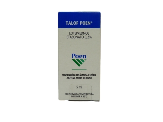 TALOF 0.2% SOLUCION OFTALMICA X5