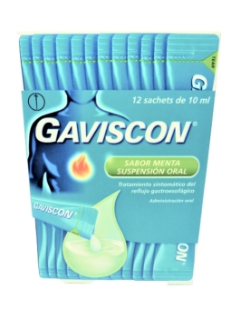 GAVISCON SOLUCION ORAL X12 SOBRES