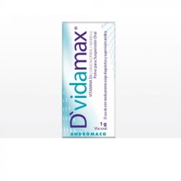 DVIDAMAX POLVO SUSPENSION ORAL X 100.000UI