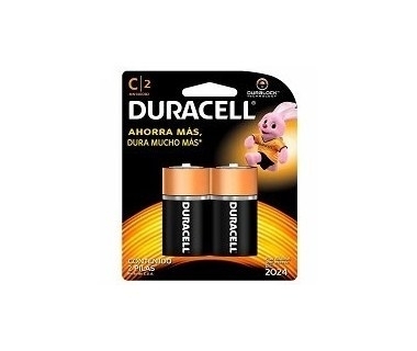 DURACELL PILA DISP X 2 TAMAÑO C