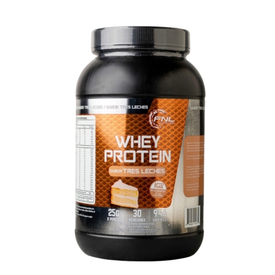 FNL WHEY PROTEIN TRES LECHES X 947GR 30 PORCIONES 