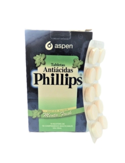 PHILLIPS MENTA TIRA 10 TABLETA X10 TABLETAS