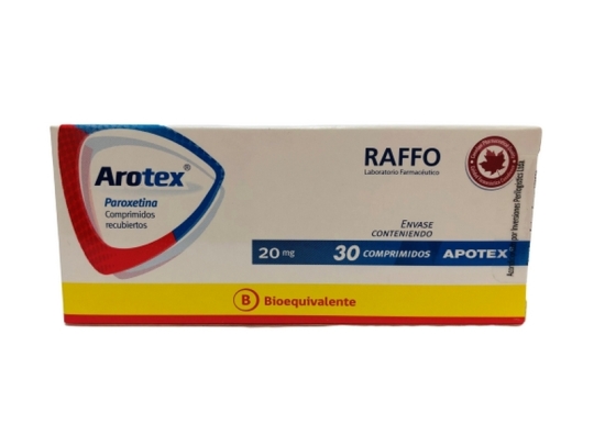 AROTEX 20MG (BE) X 30 COMPRIMIDOS