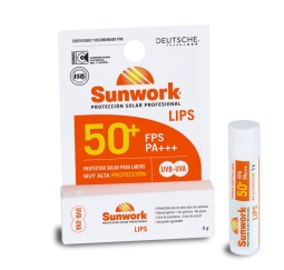 Protector Labial Sunwokrks Fps50 X 5Gr | sunworks labial 5gr