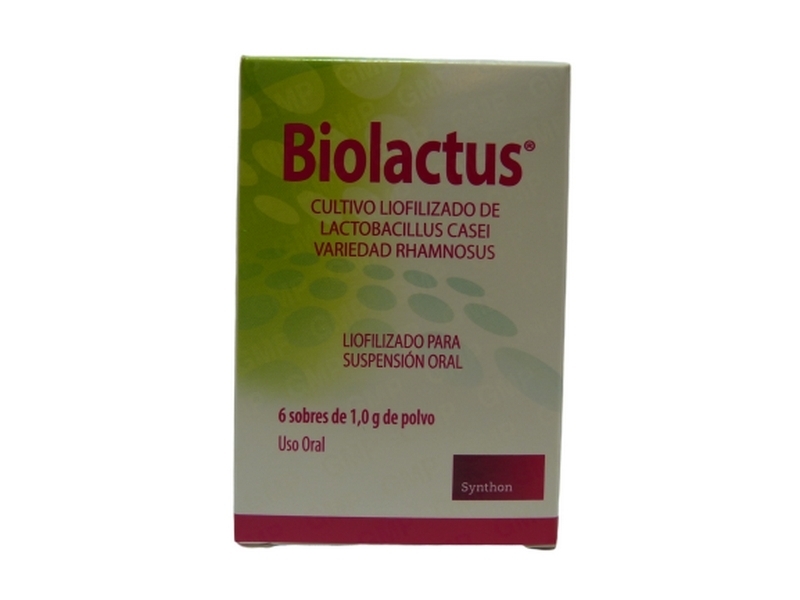 BIOLACTUS 1g POLVO X6 SOBRES