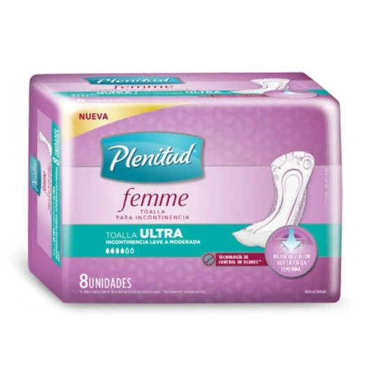 PLENITUD FEMME ULTRA PROTECTOR X 8 UNI