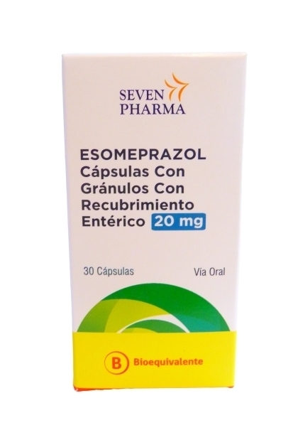 ESOMEPRAZOL 20 MG X 30 CAPSULAS 