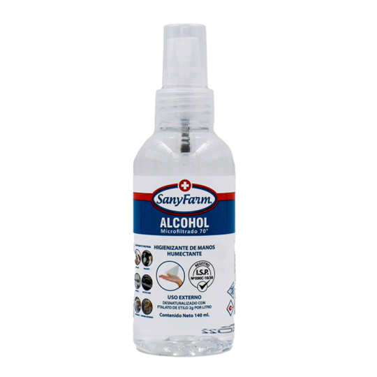 SANY FARMA ALCOHOL SPRAY 70 X 140ML
