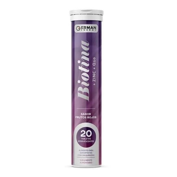 BIOTINA + ZINC + Q10 TABLETAS EFERVESCENTES X20