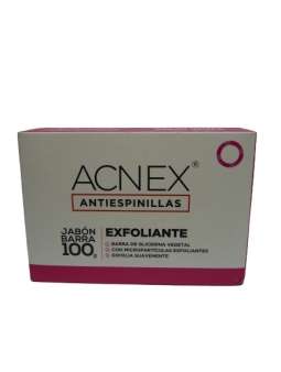 ACNEX EXFOLIANTE JABON BARRA 100G